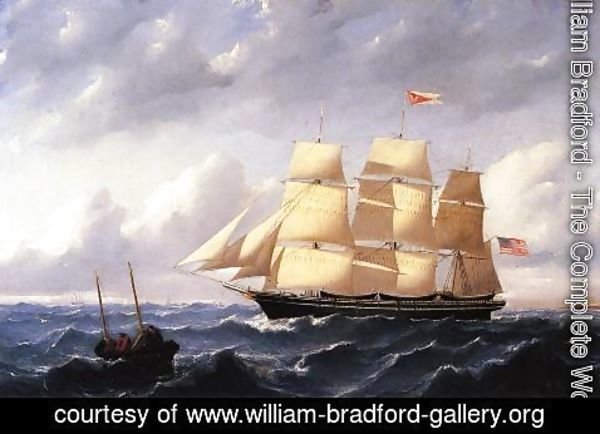 William Bradford - Whaleship 'Twilight' of New Bedford