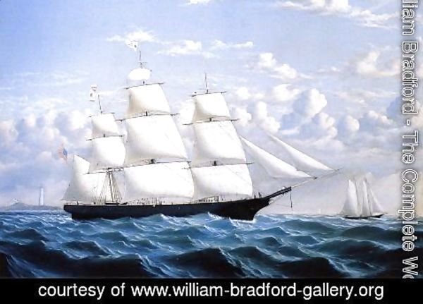 William Bradford - Clipper Ship 'Northern Light' of Boston