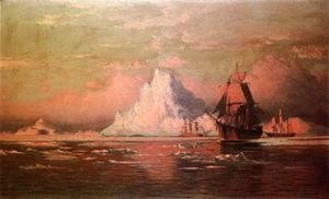 William Bradford - Whalers After the Nip in Melville Bay