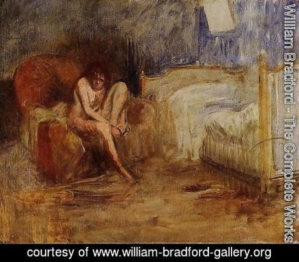 William Bradford - Getting out of Bed