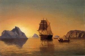 William Bradford - An Arctic Scene