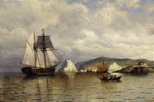 Entering harbor, coast of labrador