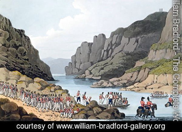 William Bradford - View on the Tagus near Villa Velha, Portugal, 1809