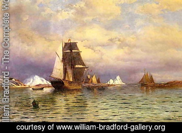 William Bradford - Looking out of Battle Harbor
