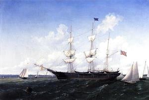 William Bradford - Whaling Bark 'J. D. Thompson' of New Bedford