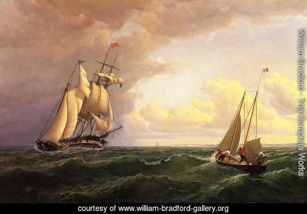 Whaler off the Vineyard - Outward Bound