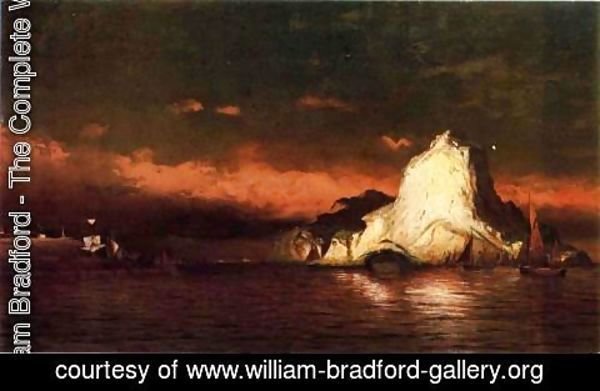 William Bradford - Perce Rock, Belle Isle Straits