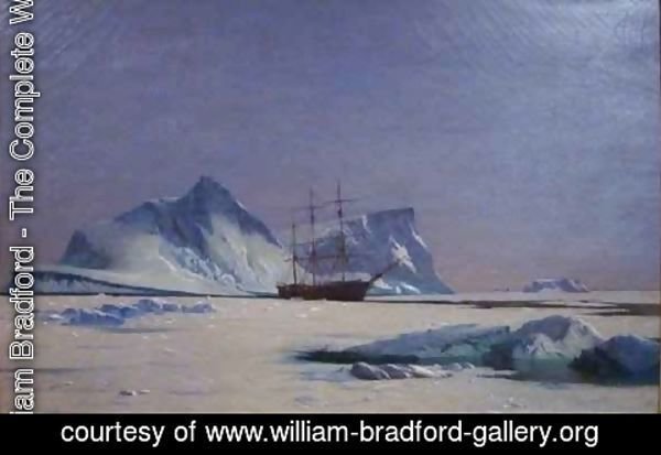 William Bradford - Scene in the Artic