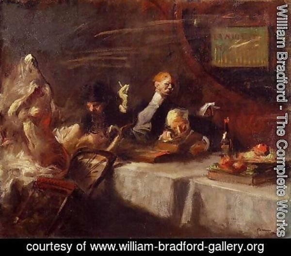 William Bradford - A Night at Maxims 1907