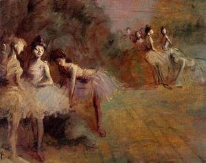 William Bradford - Dancers Resting  1905