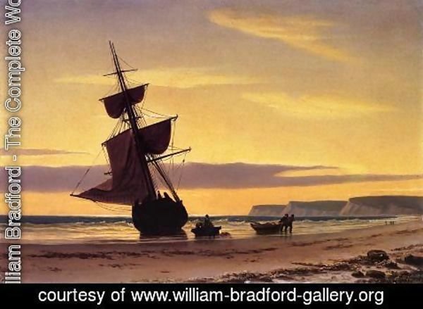 William Bradford - Coastal Scene