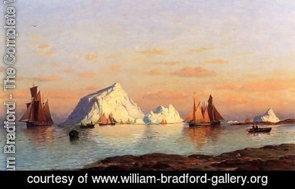 William Bradford - Fishermen Off The Coast Of Labrador