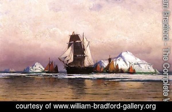 William Bradford - Fishing Fleet Off Labrador2