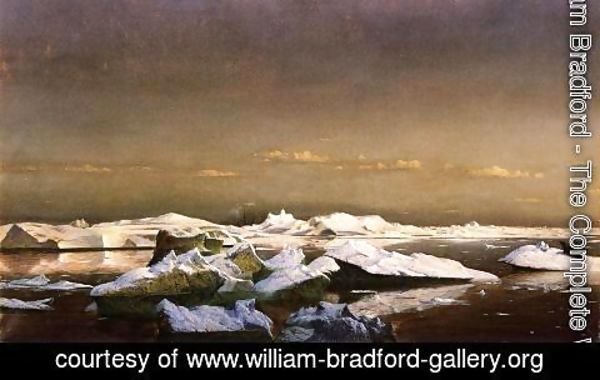 William Bradford - Floe Ice