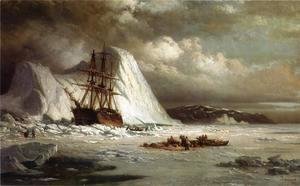 William Bradford - Icebound Ship c. 1880
