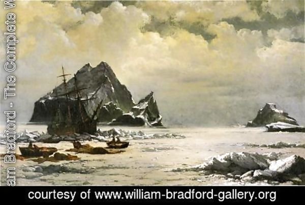 William Bradford - Morning On The Artic Ice Fields